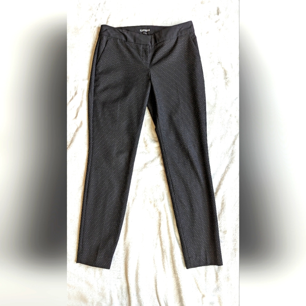 Express polka dotted dress pants